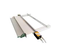 GTHTUHFD Machine De Pliage pour Plastique Acrylique, 30 Cm, pour Cintreuse À Chaud De Plaques Organiques Et De Plaques Plastiques, avec Support De Positionnement Longueur/Angle, 300 W,
