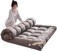 GTHTUHFD Matelas de sol japonais portable futon pliable simple double usage pleine taille 90 x 190 cm léger et idéal pour les voyages et la maison, A-150 x 190 cm