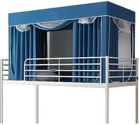 GTHTUHFD Moustiquaire De Lit - Tente Pliante Portable pour Lit Simple, Idéale pour Les Lits Superposés en Dortoir Et Les Endroits Difficiles D'Accès - Moustiquaire pour Un S,Blue B-90 * 190 * 90cm