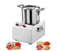 GTHTUHFD Robot Culinaire Professionnel, Machine Électrique pour Découper Viandes, Légumes Et Noix, Outil De Coupe 6 L, Robot Culinaire Automatique 750 W, 1400 TR/Min,4l