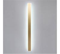 GTHTUHFD Suspension LED Moderne - Applique Murale Dorée, Design en Bandeau De 60 Cm, Métal Et Acrylique, Idéale pour Un Couloir, Éclairage Mural Contemporain pour La Dé,Gold-60cm-One Color