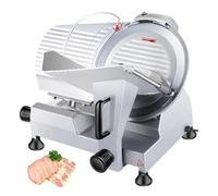 GTHTUHFD Trancheuse Électrique pour Charcuterie, Épaisseur Réglable pour Une Coupe Précise, Idéale pour La Découpe De Viande, Légumes Et Fruits dans Les Cuisines Domestiques,300mm/12inch