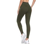 Gtievruo Legging de Sport Femme Pantalon Yoga Femme Taille Haute Opaque Collant Sport pour Femmes