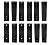 GTIWUNG 12 Pièces 3.7V 18650 Boîtier de Support de Batterie Boîte de Rangement en Plastique de la Couverture de la Batterie avec 2 Pin(1 solt) + 2 Pz 18650 Boîte à Piles en Plastique