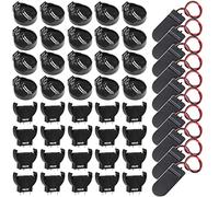 GTIWUNG 40PCS Support de Pile Bouton, Porte Pile CR2032 Holder, Supports de Batterie, Adaptateurs de Batterie Portables 3V CR2032 CR2025,Verticale & Plat, 10PCS 2 x 3V Porte-Piles avec Interrupteur