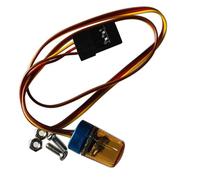 GTIWUNG RC Voiture LED Lumière, Lampe Frontale Lampe Clignotante RC Accessoire RC pour RC Modèle Voiture 1:14 Tamiya Tracteur RC Engineering Truck, 4,8-6V, 15x9mm, Jaune