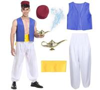 GTJEOI Costume Prince Arabe Homme (XL)