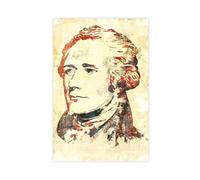 GTJKSX Alexander Hamilton Poster sur toile pour chambre à coucher, bureau, chambre, cadeau 60 x 90 cm