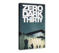 GTJKSX Poster du film Zero Dark Thirty sur toile pour décoration de chambre à coucher, bureau, chambre, cadeau (60 x 90 cm)