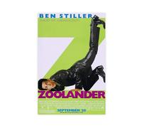GTJKSX Zoolander Ben Stiller 2001 - Impression sur toile pour décoration de chambre à coucher, bureau, chambre, cadeau (50 x 75 cm)