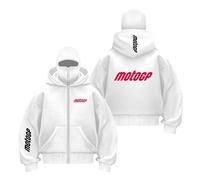 GTKRMXOB Sweat À Capuche Manches Longues pour Homme M.o.to.G.P avec Poches Survêtement Veste Double Hauts Patchwork Vêtements D'entraînement Manteaux-BaiSe||s