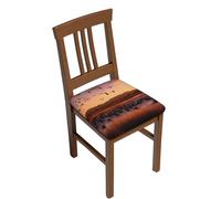 GTKSYNVE Bosque del Apache - Lot de 2 housses de tabouret de bar - Imperméables - Antidérapantes - Lavables - Antidérapantes - Lavables