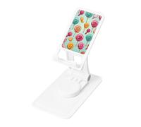 GTKSYNVE Candy and Lollipops Support de téléphone portable pour bureau, angle réglable en hauteur - Support de téléphone portable entièrement pliable - Support portable pour smartphone - Support de