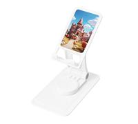 GTKSYNVE Candy Support de téléphone portable pour bureau, angle réglable en hauteur - Support de téléphone portable entièrement pliable - Support portable pour smartphone - Support de bureau pour iPad