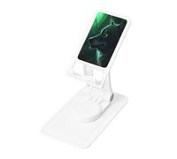 GTKSYNVE Green Wolf Support de téléphone portable pour bureau, angle réglable en hauteur - Support de téléphone portable entièrement pliable - Support portable pour smartphone - Support de bureau pour