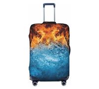 GTKSYNVE Housse de bagage anti-feu de glace pour valise, approuvée par la TSA, housse de protection extensible en élasthanne lavable, housse de bagage de voyage, grande housse pour 45,7 à 81,3 cm