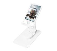 GTKSYNVE Support de téléphone portable Airplane Art pour bureau, angle réglable en hauteur - Support de téléphone portable entièrement pliable - Support portable pour smartphone - Support de bureau