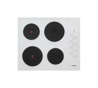 Table électrique - GLEM - GTL640WH - 4 foyers - 7000 W - Blanc