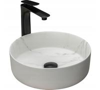 GTM Design Vasque à Poser Salle de Bain - Lavabo Salle de Bain - Vasque a Poser - Evier Lave Main - Lavabo Wc - Modèle 8