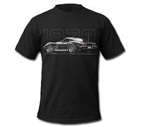 GTO Clothing Men's 1978 Corvette C3 10 American Muscle Car T-Shirt, M
