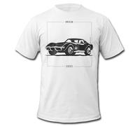GTO Clothing Men's 1978 Corvette C3 7 American Muscle Car T-Shirt, L