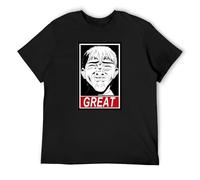 GTO Great Teacher Onizuka Great Purified T-Shirt Graphic Top Printed Shirt Short-Sleeve Tee Mens L Black
