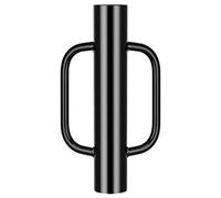 Gtongoko Pilote de Poteau de clôture Robuste de 5,4 kg avec poignée pour Poteau de clôture en U, creuseuse de Trou de Poteau, Noir
