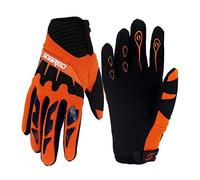 Gtopart 50g Gants Cycliste Enfant VTT Bicyclette, Léger, Aéré, pour Escalade, Randonnée, Skateboard (Orange, XS)