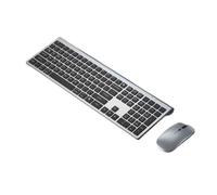 GTOULHH Combo Clavier et Souris, Ensemble Souris Et Clavier sans Fil 2,4 GHz Ensemble Clavier(Black)