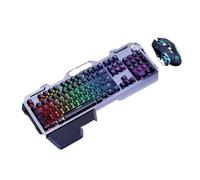 GTOULHH Combo Clavier et Souris, Kit Clavier Et Souris USB Kit Clavier Et Souris Kit Clavier Et Souris sans Fil Ensemble Clavier(Black)