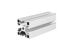 GTPBAO Cadre extrudé en aluminium 4040T, rainure de 8,2 mm, tube carré 40 x 40 mm, rail de support, profil droit for escabeaux d'escalade Rail extrudé(700mm 27.56" long)