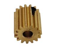 GTPBAO Engrenage cylindrique à dents complètes 13T, 1 module de 0,5, pignon à dents droites, diamètre 7,5 mm, épaisseur 10 mm, engrenage droit 13T, 0,5 m Matériel d'arbre(3mm bore)
