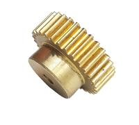 GTPBAO Engrenage cylindrique droit à 92 dents, 0,5 module, 47 mm de diamètre, transmission à pignon à dents droites, 0,5 m, 92 dents, engrenage étagé en cuivre Matériel d'arbre(14mm bore)