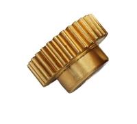 GTPBAO Engrenage cylindrique en laiton, 85 dents, 0,5 module, avec pas de 4 mm, 5 mm, 6 mm, 6,35 mm, 8 mm, 10 mm, 12 mm, 0,5 m, 86 dents Matériel d'arbre(13mm bore)