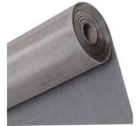 GTPBAO Filet métallique en acier inoxydable 304, 100 cm x 500 cm, for réparation de façade de fenêtre Quincaillerie Grille(60Mesh 0.3mm)