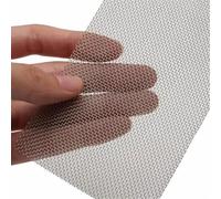 GTPBAO Fix Mesh 304 Treillis métallique tissé en acier inoxydable de qualité alimentaire Outil Filtre Filet Métal Avant Réparation 100 cm x 50 cm Quincaillerie Grille(40Mesh 0.52mm)