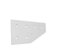 GTPBAO Plaque de connexion 4080 for profils en aluminium 4080, 2 pièces, 6 trous, support de Joint extérieur en forme de L, support d'angle, panneau de jonction Profilé Accessoires