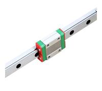 GTPBAO Rail coulissant linéaire en acier inoxydable MGN12, 12mm, avec Rail de guidage de mouvement linéaire avec bloc coulissant MGN12C for Machine CNC rail de chargement(700mm 27.56" long)