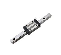 GTPBAO Rail de guidage linéaire HGR20 avec chariot, Rails de guidage de mouvement linéaire carrés de 20mm de largeur, bloc coulissant HGH20CA for Machines CNC rail de chargement(540MM 21.26" long)
