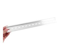 GTPBAO Rail fendu en aluminium de 300mm 11.81 "de Long, 10 paquets de disjoncteurs C45 DZ47, bloc de piste de relais for Installation électrique Profilé Accessoires