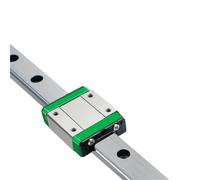 GTPBAO Rails de guidage linéaires MGN7 avec blocs coulissants, largeur de 7mm, rail coulissant à mouvement linéaire nickelé, bloc de chariot MGN7C antirouille rail de chargement(150mm 5.9" long)
