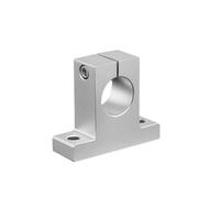 GTPBAO Siège de fixation d'axe optique, Support en alliage d'aluminium, alésage de 8mm à 50mm, roulement d'arbre linéaire, siège de fixation Vertical arbre poste(SK20)