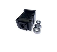 GTPBAO Siège De Fixation De Moteur En Fonte À Montage Moteur | Vis à billes Support d'extrémité fixe Support de roulement linéaire support(HM30-130B)