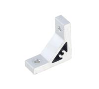 GTPBAO Support de Joint d'angle en aluminium à 90 degrés, for profils en aluminium 2020 3030 4040 4545 5050, raccord de connecteur à Angle droit Profilé Accessoires(5050)