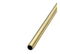 GTPBAO Tube en alliage de laiton for projets de gravure, matériau métallique for l'artisanat et le bricolage droit(6x0.2x300mm)