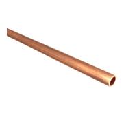GTPBAO Tube en cuivre rouge de 250 mm (diamètre extérieur : 2 mm, diamètre intérieur : 1 mm) for système de filtration d'aquarium droit(OD 12 x ID 8mm)
