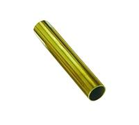 GTPBAO Tube en laiton for tringle à rideau de douche et tringles de support Solution de décoration intérieure élégante et polyvalente droit(100mm 15x0.5mm)