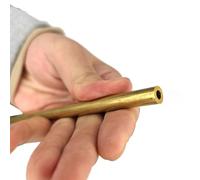 GTPBAO Tube en laiton mince H62 Diamètre extérieur 6 mm Intérieur 5,6 mm 5,5 mm 5,4 mm 5 mm 4,5 mm 4 mm Tube creux en laiton micro-capillaire droit(OD6mm ID5.4mm 245mm)