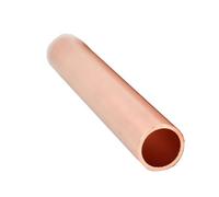 GTPBAO Tube industriel creux T2 en cuivre pur à 99% de 500 mm for raccordements de radiateurs et applications de plomberie droit(5mm x 3mm)