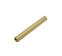 GTPBAO Tube rond creux droit en laiton, pas de 1 mm, denture intérieure, diamètre extérieur de 11,5 mm, longueur: 50mm, 100mm, 150mm, 200mm, 250mm, 300mm, 400mm, 500mm droit(400mm)